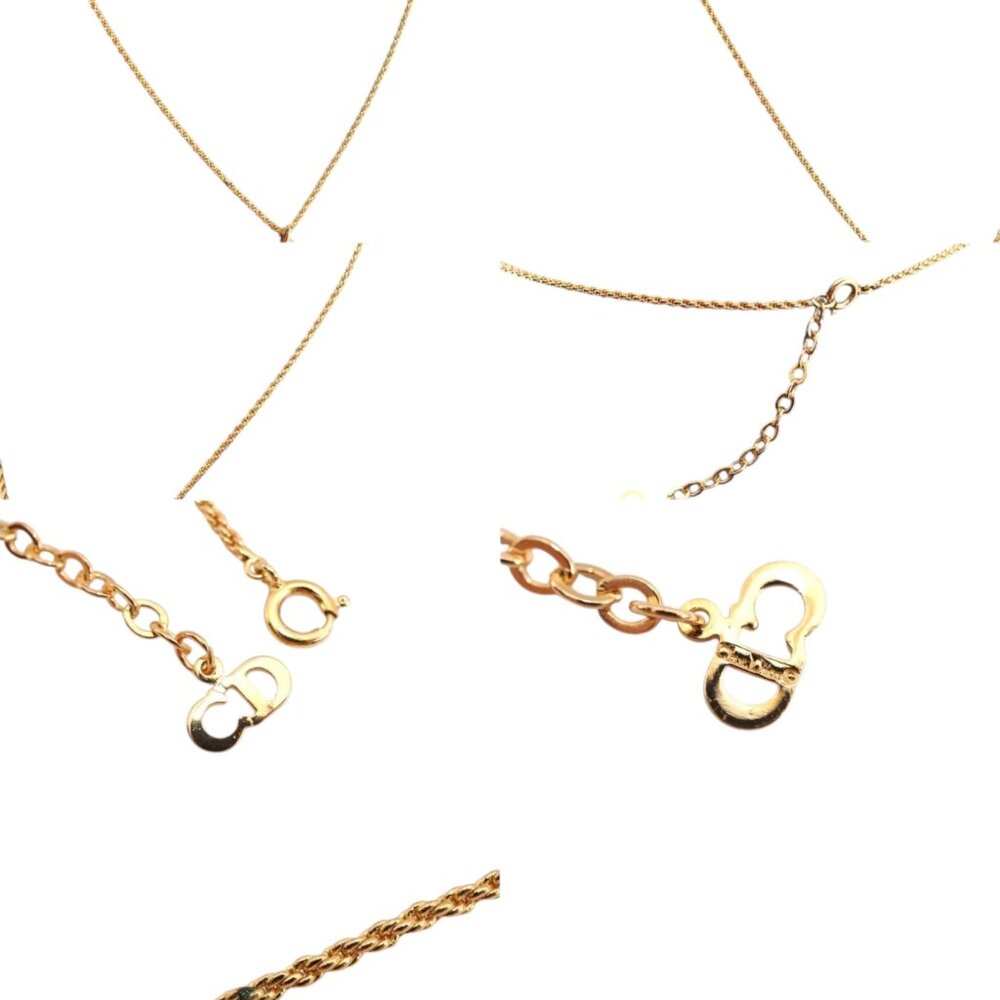 012172BV (L1) Christian Dior Necklace Chain Gold Metal - Picture 7 of 8